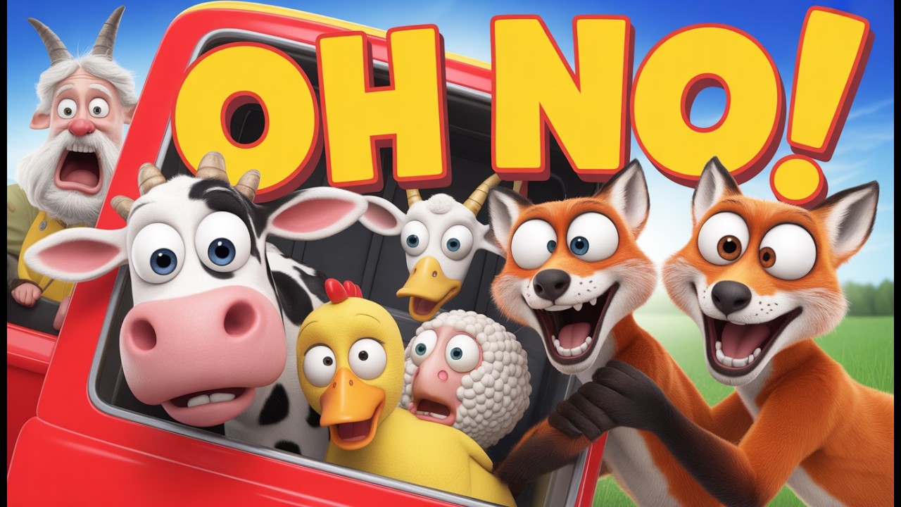 Лисы-воры украли животных с фермы старого Макдоналдса! 🦊🚜 | Забавная анимационная история для детей