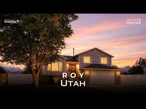5906 S 4075 W St, Roy, UT home video tour