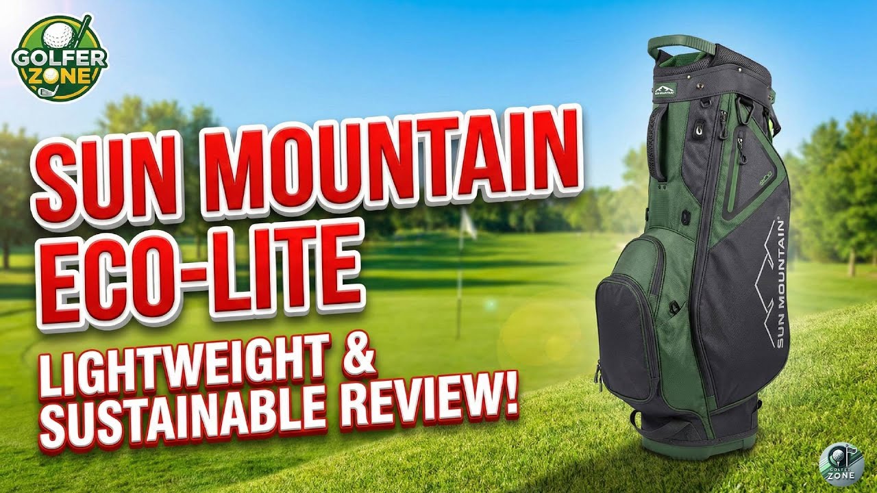 Обзор сумки для гольфа Sun Mountain Eco Lite: ЛУЧШАЯ экологичная и легкая сумка для гольфа? ♻️