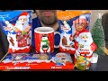 ASMR KINDER CHOCOLATE CHRISTMAS PARTY 초콜릿 리얼사운드 먹방 MUKBANG (EATING SOUNDS)