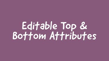 50. Editable Top And Bottom Attribute In Odoo 15 || Odoo 15 Development Tutorials