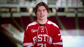 BEHIND THE SCENES WITH MACKLIN CELEBRINI AND THE BU TERRIERS | NHL Productions x Hockey East