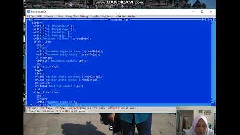 Tutorial membuat kalkulator sederhana dan rumus bangun datar