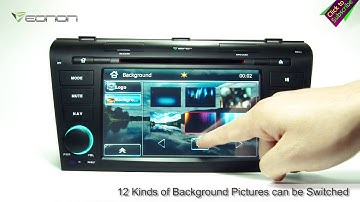 Eonon D5151 Mazda Car DVD GPS with ARM Processor & Dual Can Bus & NFC URC (Upgraded D5102)
