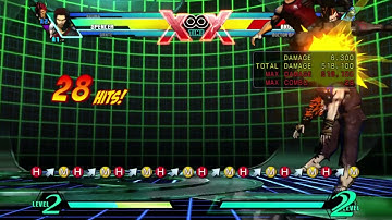 UMVC3: Spencer - Tarzan Swing TAC Infinite Intro into Retain TAC State