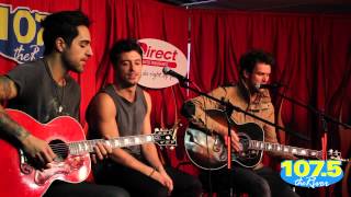 Video thumbnail of "Boys Like Girls - "Love Drunk" Live At 1075 The River"