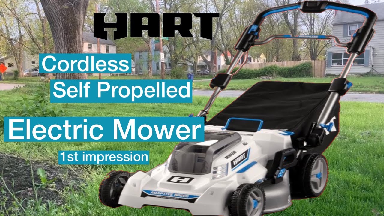 Self Propelled Electric Lawn Mower (by HART) 