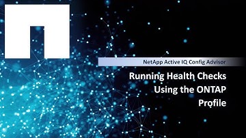 Running Health Checks Using the ONTAP Profile