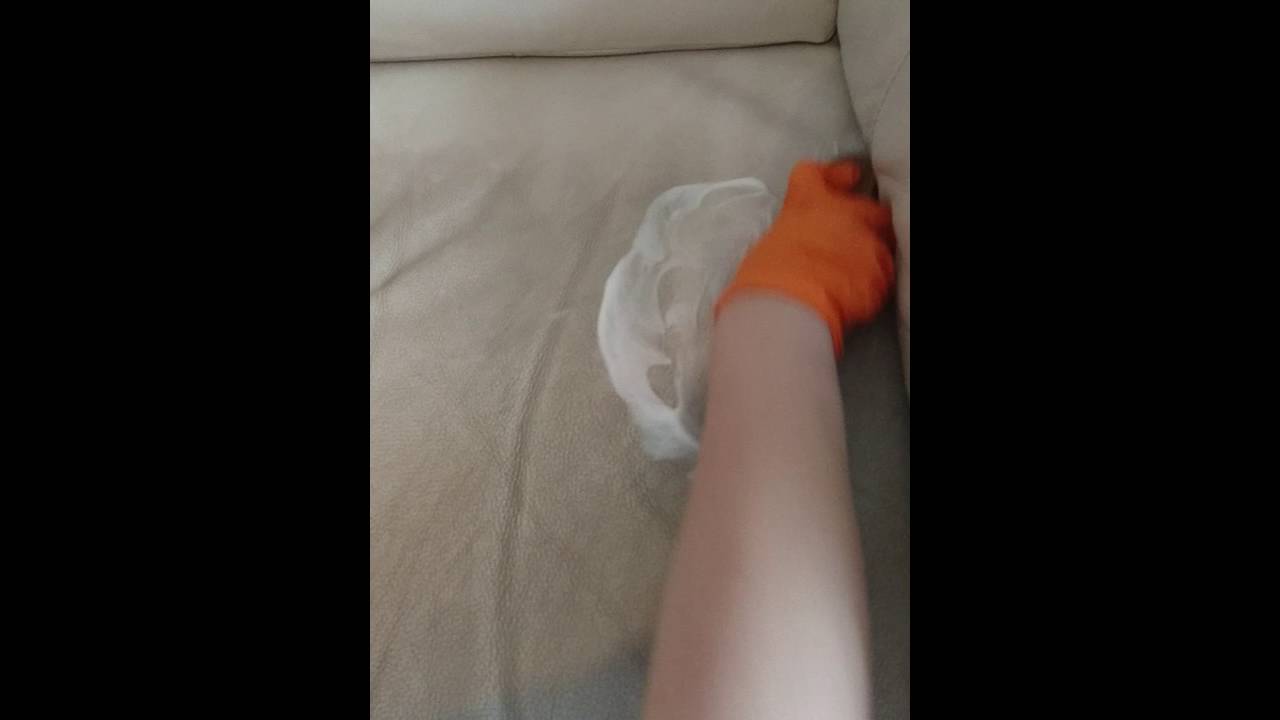 Professional leather cleaning by Happy Clean Dublin