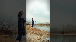 Открыли сезон рыбалки, г. Новосибирск