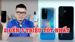 2 đến 3 triệu nên mua Redmi Note 12R hay Redmi Note 11 4G?