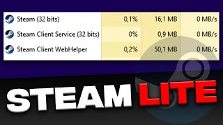 Steam Lite: ¡Optimizar Steam para PC de bajos recursos!