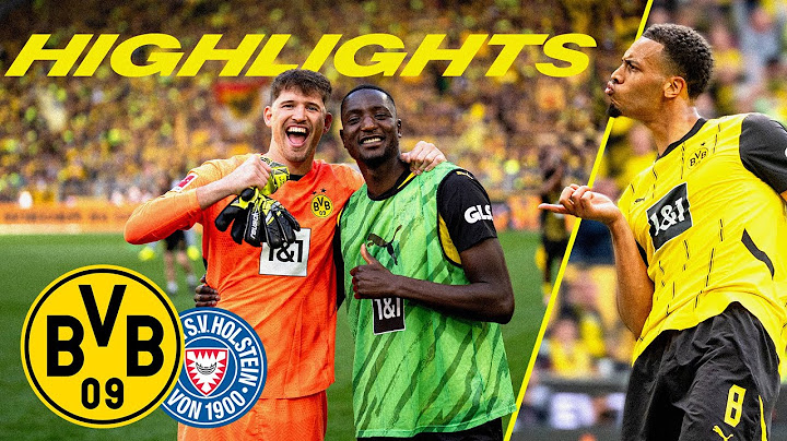 "Simply a great feeling!" | Highlights | BVB - Holstein Kiel 3:0
