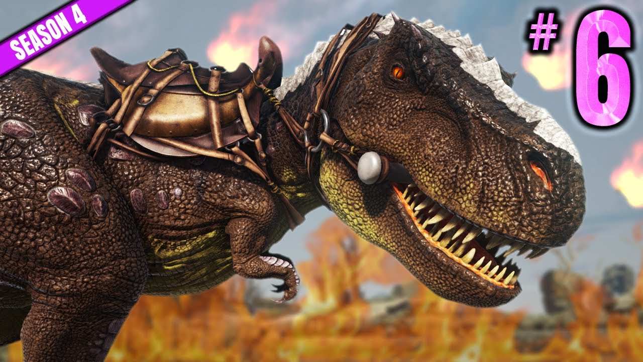 METEOR SHOWER & A NEW REX Part 6 Ark Survival Evolved [CoOp