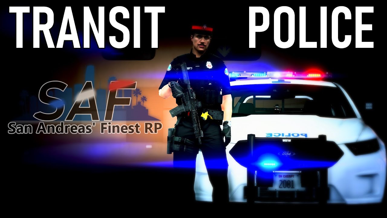 Saf Finest Rp SA'F #595 - Transit Police, First Day | GTA V RP - YouTube