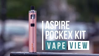 Aspire PockeX Vape Kit Review - Vape View | VAPE SUPERSTORE