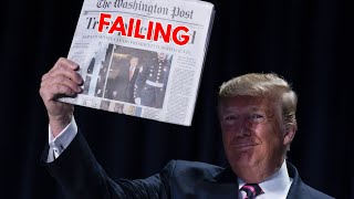 MAN DOWN! | Post-Trump Washington Post is Failing! screenshot 1