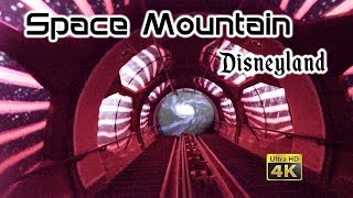 2019 Disneyland Space Mountain On Ride Front Seat Low Light Ultra Hd 4K Pov