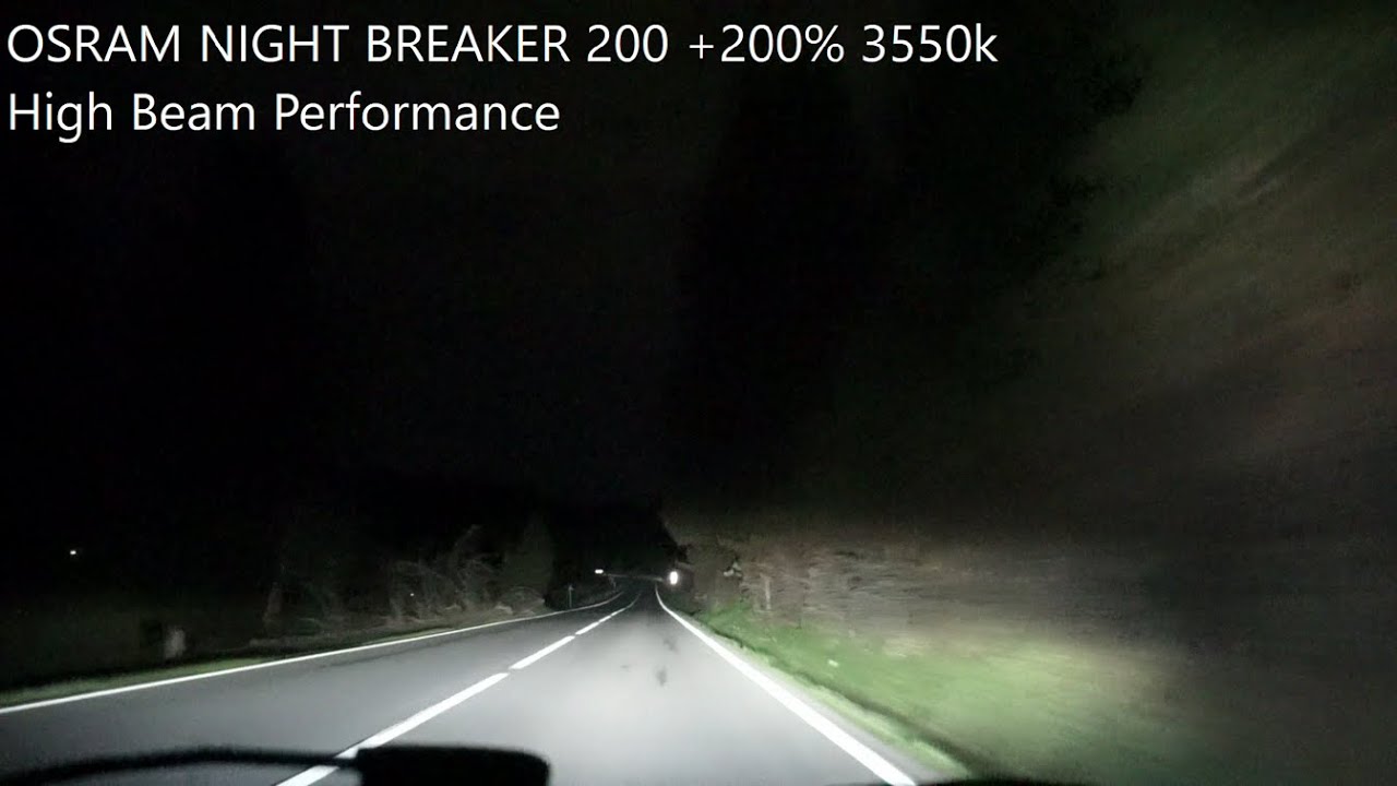 OSRAM NIGHT BREAKER 200, H7, +200% more brightness, halogen