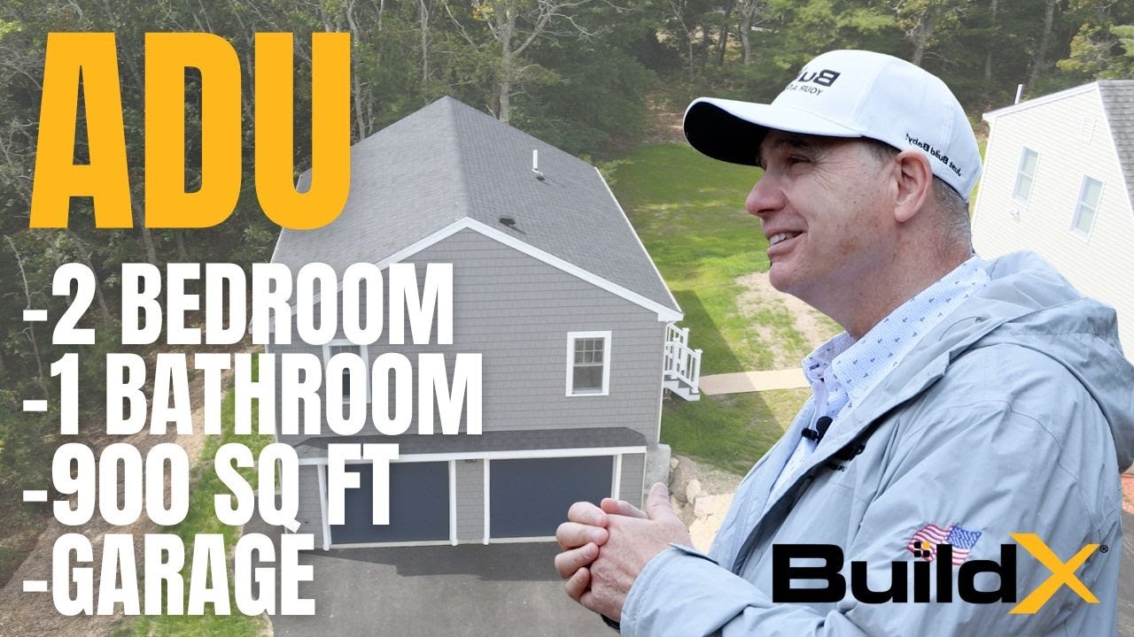 Plymouth ADU with 2-Car Garage Under: Full Tour of a Custom 900 Sq Ft Build