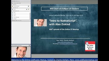 "Intro to NativeScript", with Alex Ziskind -- CFMeetup #264