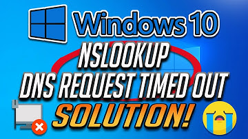 nslookup DNS Request Timed Out FIX - [2025] Tutorial