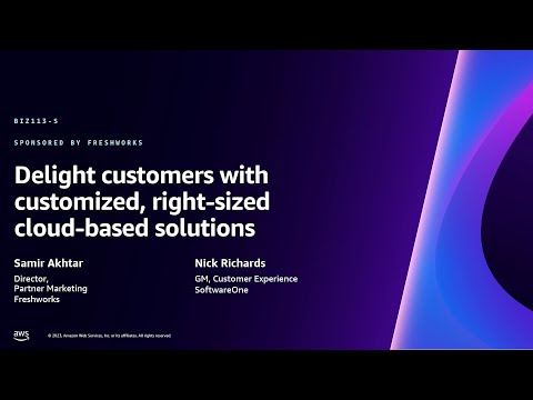AWS re:Invent 2023 - Delight customers with customized, right-sized cloud-based solutions (BIZ113) Episode cover