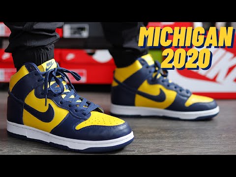 人気話題!Nike Dunk High Michigan 2020 hqdefault.jpg