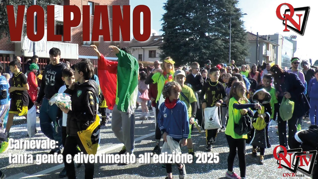 VOLPIANO - Carnevale: tanta gente e divertimento all'edizione 2025