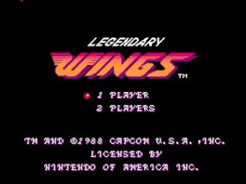 Legendary Wings Walkthrough (Легендарные крылья прохождение) NES, Famicom, Dendy, 8 bit