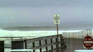 More big waves at Smith Point beach, Sept. 3rd, 2010