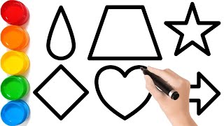 Interactive Shapes Game for Toddlers: Match, Draw & Color! | Easy Fun with Cape Shapes screenshot 5
