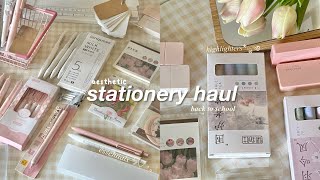 huge aesthetic stationery haul | ft. journalsay