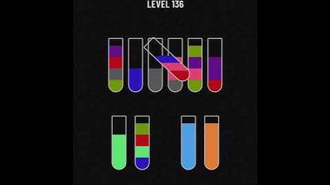 Water Sort Puzzle level 136