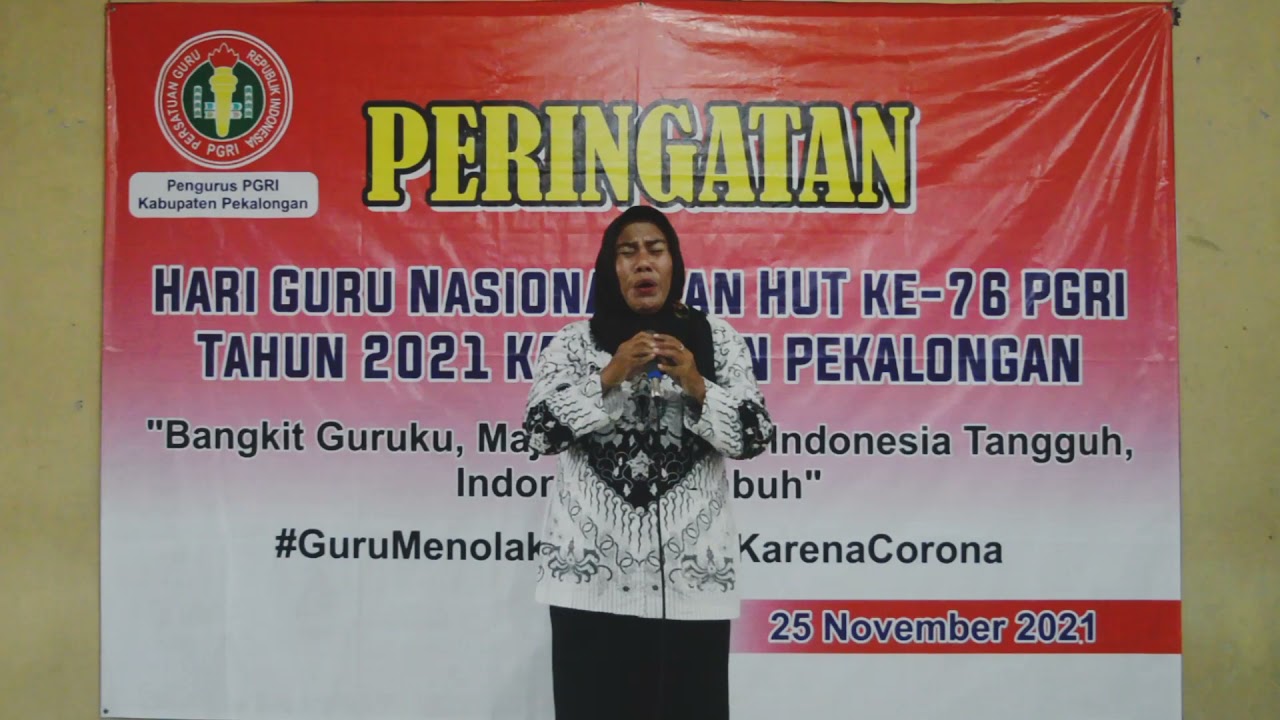 LOMBA SOLO VOKAL PGRI JATENG: SITI UMI HANI (Kabupaten Pekalongan)