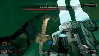 DRG Gunner Killing a Glyphid Dreadnought
