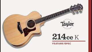 Taylor Guitars | 214ce-K (Koa) | Feature/Spec Demo