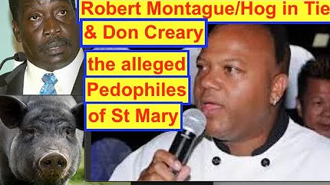Robert Montague & Don Creary ,the alleged pedophil...