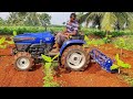 Farmtrac Atom 26 4x4 Mini Tractor | Shaktiman & Farmpower Rotary tiller | Full  review & performance