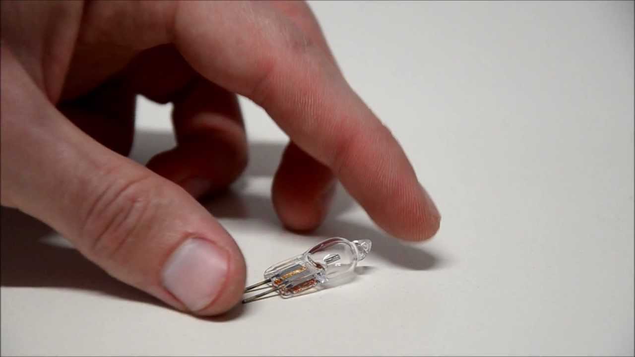 Faretto a led da 2,4w g4 in sostituzione di un faretto alogeno da ...