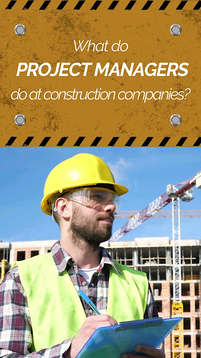 What do Project Managers do at Construction Companies #constructionmanagement #construction