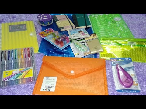 1 مشترياتى الكيوت للجامعه من مكتبه المنار 2020 2019 مع كود خصم 10 