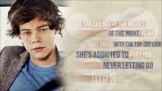 One Direction - She's not afraid ( lyrics  + Pictures )