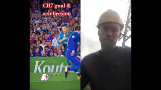 Cristiano Ronaldo goal , reaksion