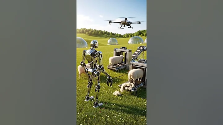 “Robot Farmers 🤖🐑 The Future of Farming is Here”