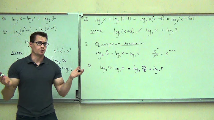 Intermediate Algebra Lecture 12.5 Part 2