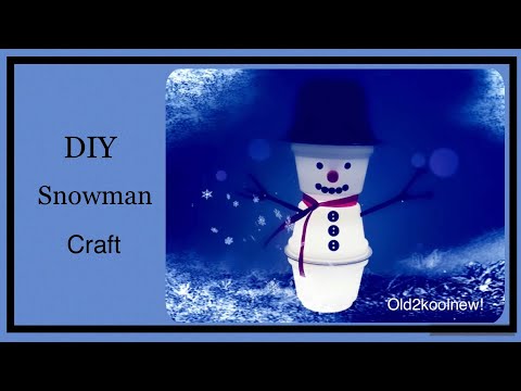 Video: DIY Snowman Alifanya Ya Nyuzi