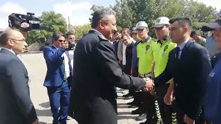 Yeni Aksaray Emniyet Müdürü Murat Kolcu Emniyete geliş Töreni