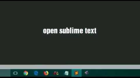 Creating an empty file in sublime text html,css tutorials