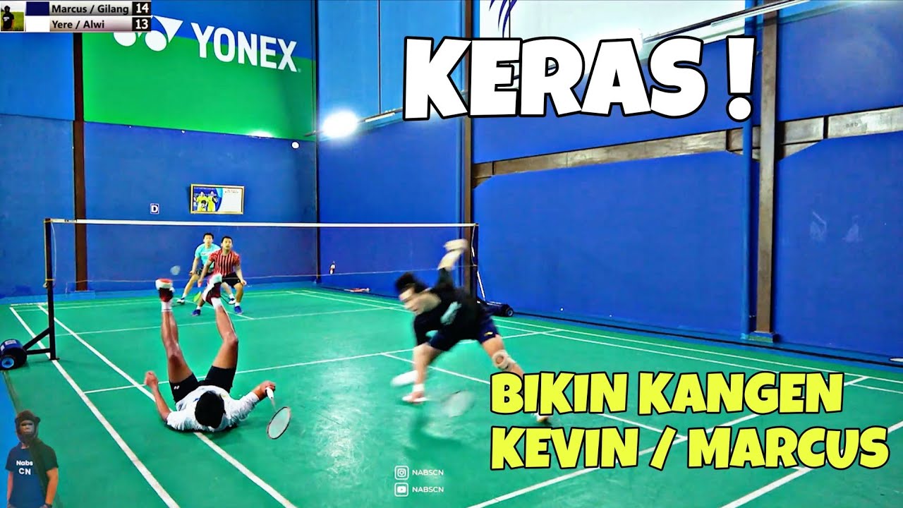 Jadi Kangen Aksi KEVIN / MARCUS Nonton Pertandingan Ini. GIDEON / GILANG VS ALWI / RAMBITAN ⁉️😱